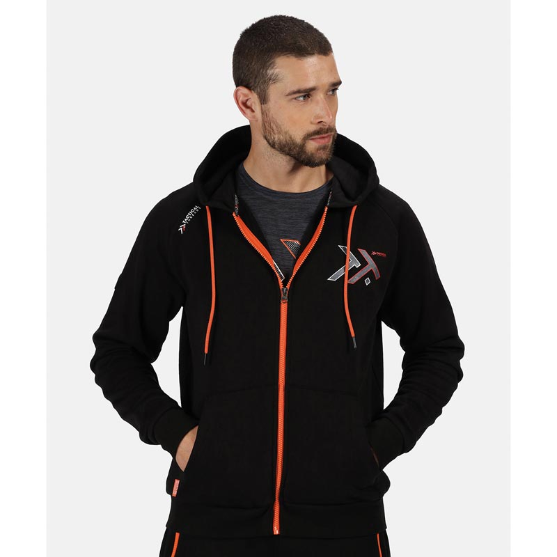 Manouver zip-through hoodie - Black S
